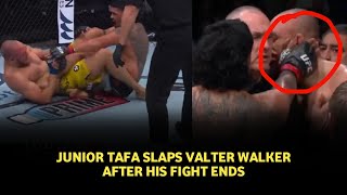 UFC 305 Highlights Junior Tafa screamed in pain as Valter Walker brutally slaughtered him [upl. by Aihsar600]