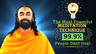 MOST POWERFUL Meditation Technique  Enhance Your Meditation [upl. by Aidualk]