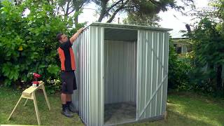 How to Assemble a Garden Shed  Mitre 10 Easy As DIY [upl. by Yrallam354]