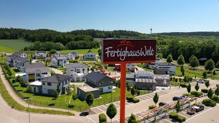 FertighausWelt Günzburg  Musterhauspark für nachhaltiges Wohnen [upl. by Annairdua]