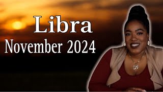 LIBRA “Change of Pace”  NOVEMBER 2024  Psychic Tarot Reading [upl. by Meraree]