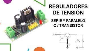 Fuentes y Reguladores de tensión con transistores bipolares BJT [upl. by Johannes462]