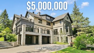 Touring a 5M Architectural Masterpiece in Rockcliffe Park Ottawa  300 Acacia Avenue [upl. by Enicnarf]