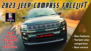 2023  Latest  4x2  Jeep Compass  भारी Discount पर  Diesel AT  Jeep jeepindia [upl. by Mini]