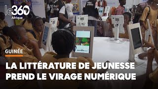 Guinée des livres audio pour intéresser les jeunes à la lecture [upl. by Trebeh]