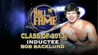 2013 WWE Hall of Fame Inductee Bob Backlund Raw Jan 21 2013 [upl. by Kcirdehs]