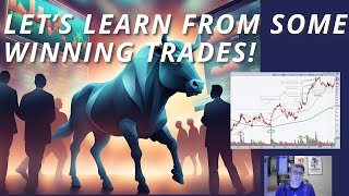 Winning Stock Trades from My Patreon Members  Technical Analysis [upl. by Prowel]