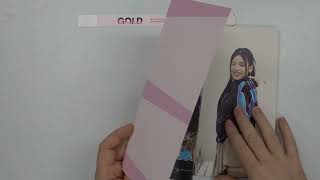 Unboxing Itzy Gold Deep Gold Version [upl. by Anaitsirhc]