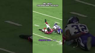 NFL CHASEDOWN TACKLES‼️💫🏈👀nflfootball runner fypexplore fast tackles nflhighlights [upl. by Medin]