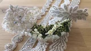 How To Make A Bridal Head Piece [upl. by Mikkel406]