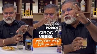 How to Drink Ciroc VODKA  Premium Vodka Experience  Drink Smart [upl. by Suirauqed]