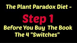 Plant Paradox Diet  Gundry Diet  Try These 4 Switches Before You Buy The Book [upl. by Corly]