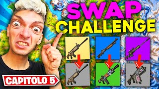 PROVO la SWAP CHALLENGE nel CAPITOLO 5 di FORTNITE [upl. by Namron]