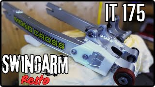 Swingarm Restoration 1983 Yamaha IT 175 [upl. by Jareb40]