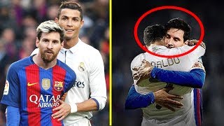 Cristiano Ronaldo vs Lionel Messi  Momentos Hermosos RESPECT [upl. by Hniv]