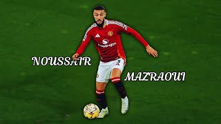 Noussair Mazraoui  Amazing Defensive skills so far [upl. by Ot800]