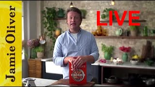 Jamie Oliver was Live at Lunch  5 Ingredients Mediterranean [upl. by Yssej715]