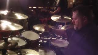 Les Dudek  Im OK Drum Cam Footage Live at Chans 101218 [upl. by Seuqcaj]