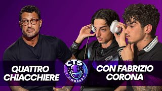 Ep4 Fabrizio Corona alla SquadHouse fabriziocorona [upl. by Lehcsreh]