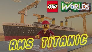 Lego Worlds  Titanic Final Resting Place 4 [upl. by Aikal]