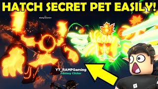 HOW TO EASILY HATCH SECRET PETS in Clicker Simulator Roblox TOP 7 STEPS To Hatch a Secret Pet [upl. by Tarsus555]