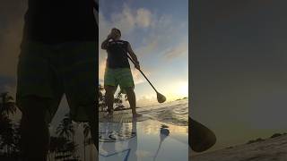 SUP pelo litoral capixaba Coqueiral de Aracruz Espirito Santo Paddleboard sup standuppaddle [upl. by Enelhtac]