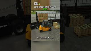 How to LOAD PALLETS EASY on Farming Simulator 25 farmsim farmingsimulator25 [upl. by Ainehta726]