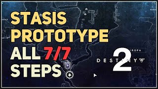 All Steps The Stasis Prototype Destiny 2 Salvation’s Grip [upl. by Ominorej]