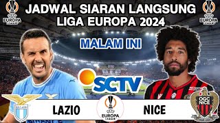 Jadwal Liga EUROPA 2024  LAZIO vs NICE Live SCTV  Head to head [upl. by Acirema]