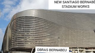 💥 NEW SANTIAGO BERNABÉU STADIUM WORKS 🔥 REAL MADRID ⚽ [upl. by Aneg213]