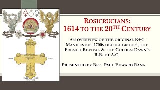 Rosicrucians 1614  20th century [upl. by Slade]