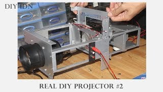 HOW TO MAKE A SIMPLE PROJECTOR 2 [upl. by Ardnikat]