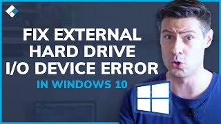 How to Fix External Hard Drive IO Device Error in Windows 10 [upl. by Meilen502]