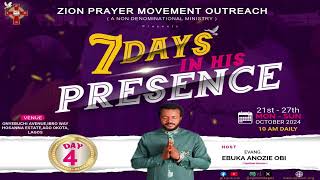 IN HIS PRESENCE PROGRAM DAY 4  1ST SESSION  24TH OCTOBER 2024 [upl. by Creedon236]