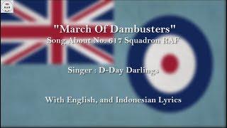 March Of Dambusters  With Lyrics [upl. by Edyth]