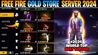 BEST GOLD SERVER OF FREE FIRE IN 2024 😱😍  FREE FIRE CHINA TAIWAN JAPAN SERVER  GARENA FREE FIRE [upl. by Adnahsar567]