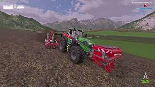 LS22 Ramprecht Server 20 – Mais legen mit Kuhn 🚜 – 6m Einzelreihen 🌽 – UltraRealismus [upl. by Akerdnuhs]