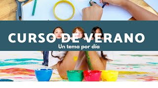 IDEAS CURSO DE VERANO PRESENCIAL PARA NIÑOS 38 AÑOS [upl. by Gati]