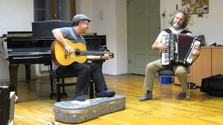 Jeff Warschauer and Alan Bern on accompaniment in klezmer [upl. by Airdua]