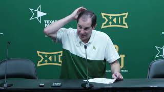 Baylor Basketball M Media Availability Drew Omier Wright November 8 2024 [upl. by Aes]