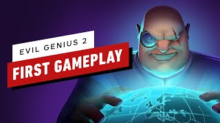 Evil Genius 2 World Domination  First Gameplay Reveal [upl. by Odanref]