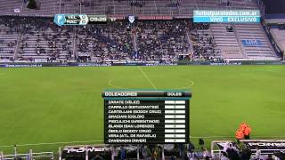 Fútbol en vivo Vélez  Racing Fecha 11 Torneo Final 2014 Fútbol Para Todos [upl. by Ennagroeg]