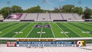 Middletown High School invests 800000 into its high school stadium [upl. by Uehttam]