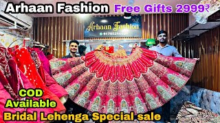 Arhaan Fashion Hand Work Bridal Lehenga Super Dhamaka Sale 😱 [upl. by Anaek]