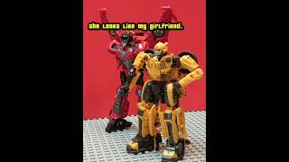 Bees Girlfriend transformers bumblebeemovie cyberverse windblade shadowstriker funnymeme [upl. by Marthena]