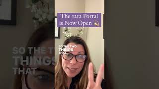 🌟 The 1212 Portal is now open ✨ 2 Things to Access this rare and Divine Energy to Manifest [upl. by Aioj]