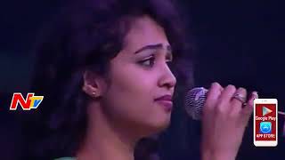 Arere Yekkada Song Performance  Nenu Local Audio Launch Nani Keerth [upl. by Alecram423]