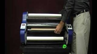 SRL 2700 Roll Laminator Instructional Video [upl. by Atinav992]