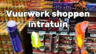 vuurwerk shoppen intratuin [upl. by Damien]