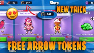 How to Get Free Cupid Arrow Tokens in Stumble Guys  How To Get Gems in Stumble Guys [upl. by Detta]